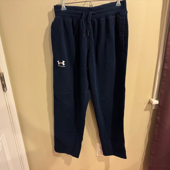 Under Armour Navy Men’s Sweatpants Size Large - Picture 1 of 7